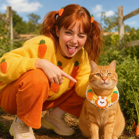 Carrot Rabbit Collar