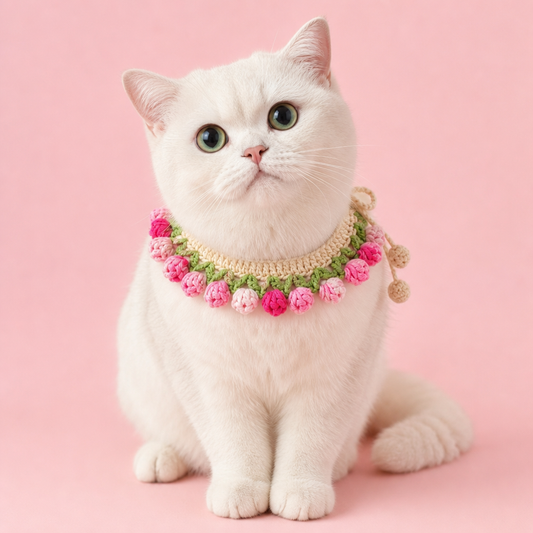 Pink Strawberry Collar