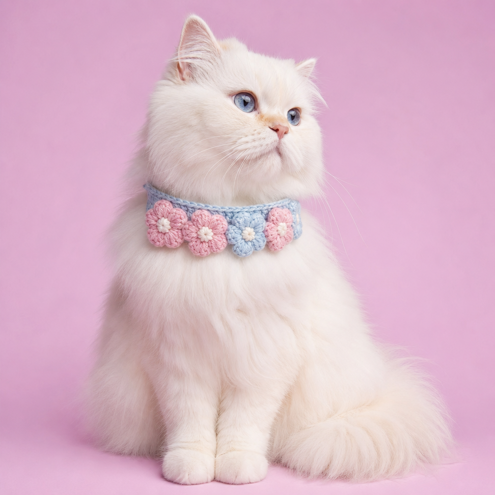 Pink Strawberry Collar
