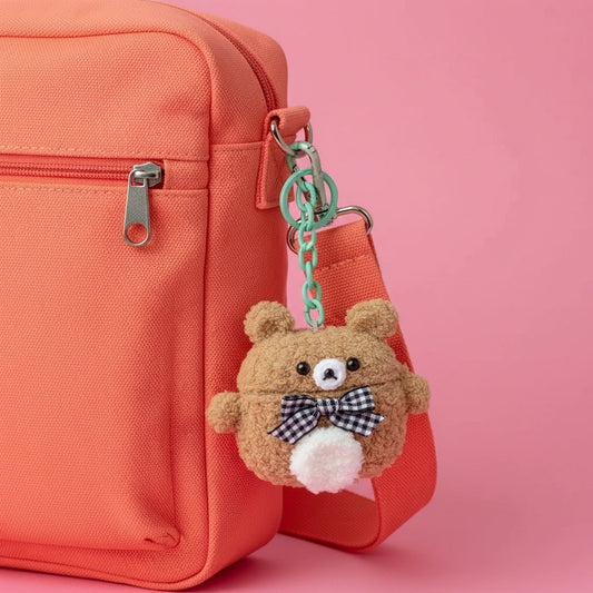 Brown Bear No. 2 Crochet AirPods Case