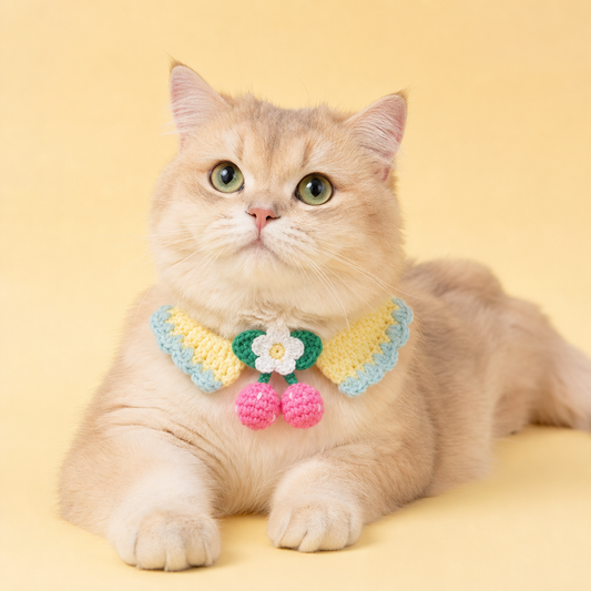 Pink Strawberry Collar